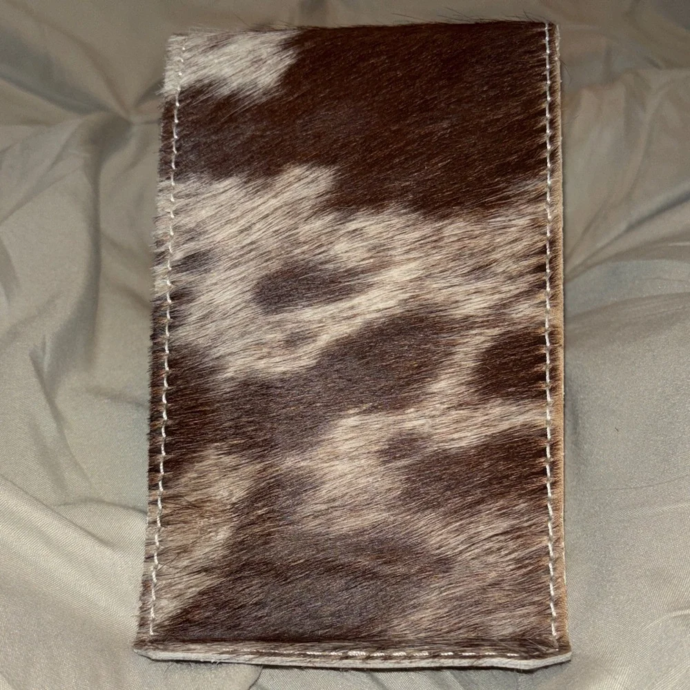 Real Cowhide Cell Phone Holder